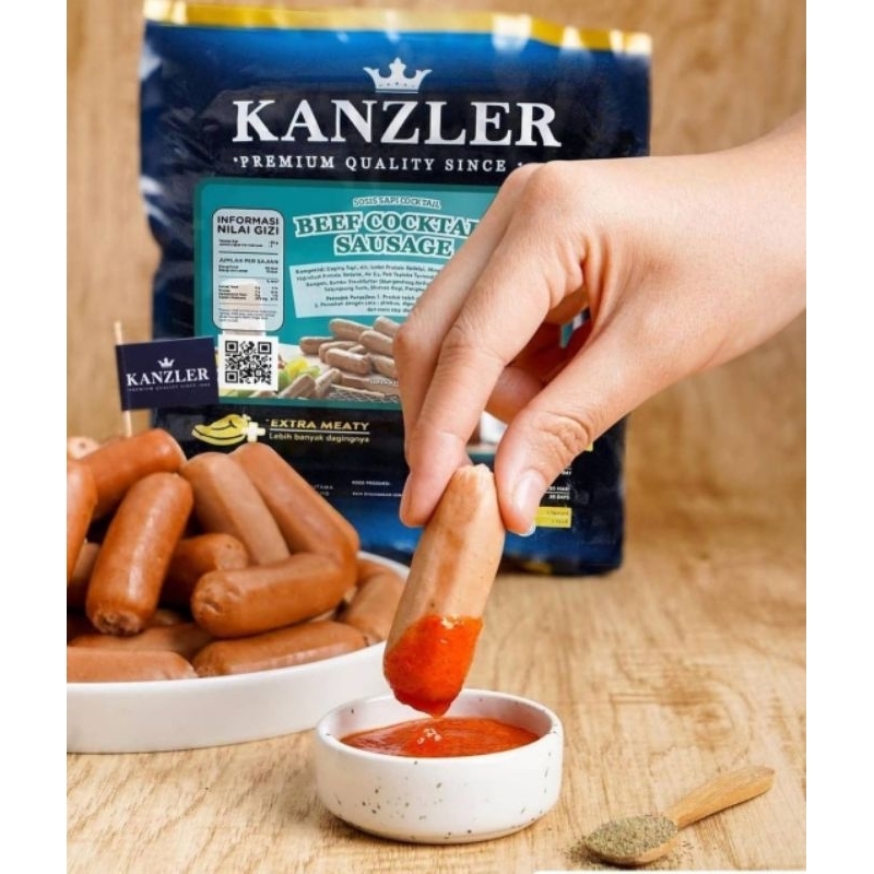

(READY) Sosis Kanzler Beef Cocktail Frozen Food & Cemilan