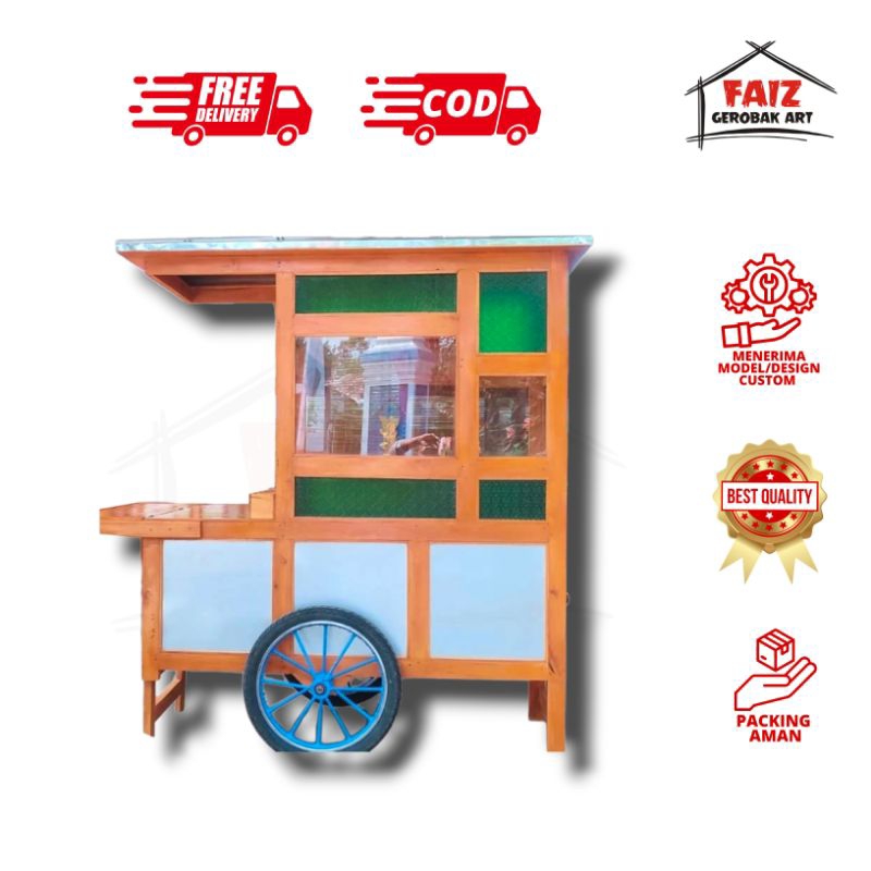 GEROBAK NASI GORENG + RODA