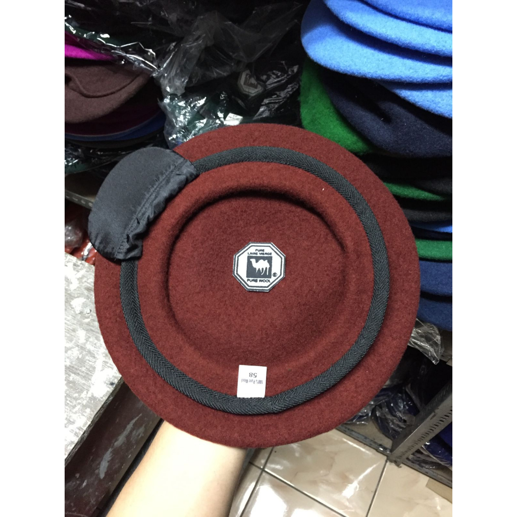 Topi Baret Taruna AKPOL, Camel Asli Logo Onta Hitam