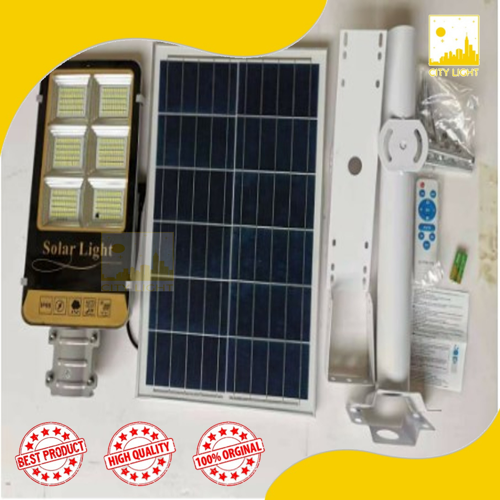 LAMPU JALAN PJU SOLAR CELL 600 WATT LED PJU SOLAR CELL OUTDOOR 600W PANEL