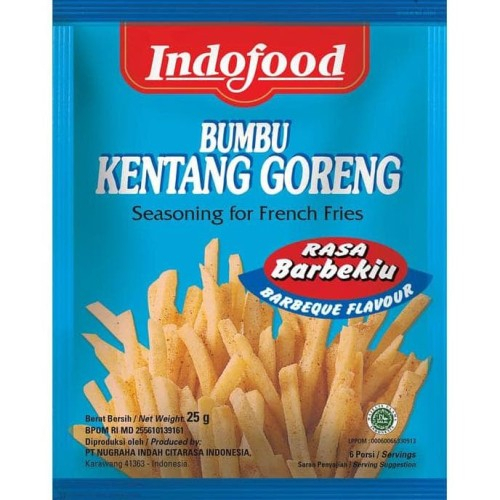 

INDOFOOD BUMBU KENTANG BBQ 25GR