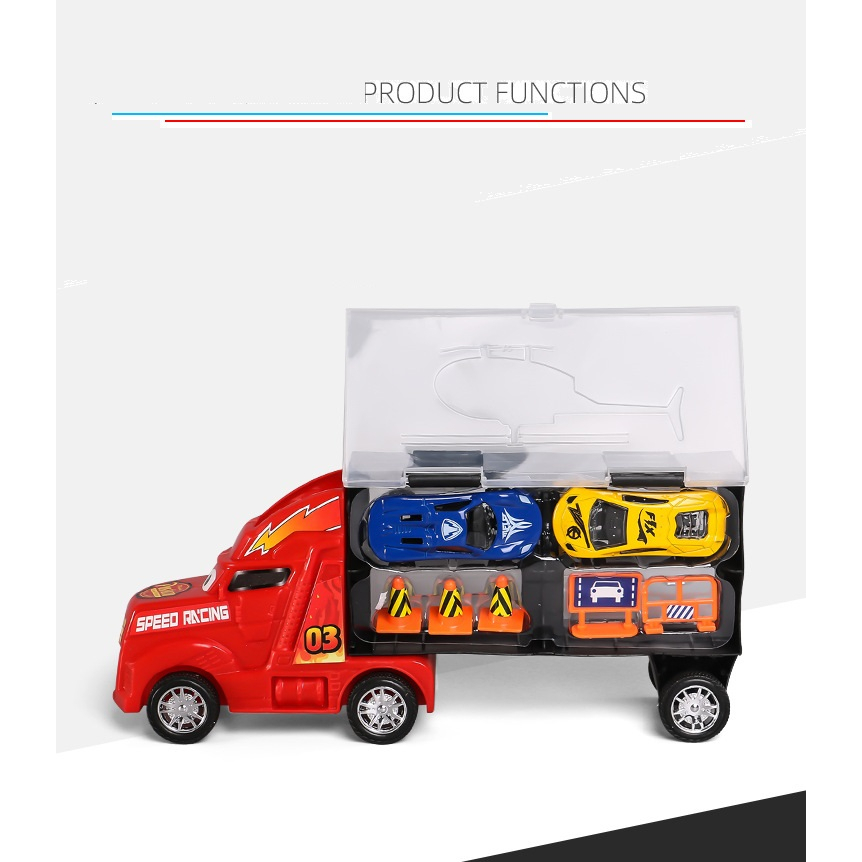 Speed Racing Storange Car Mainan Mobil Mobilan Anak Mobil Truck Mainan Anak Laki Laki Mainan Truck Anak