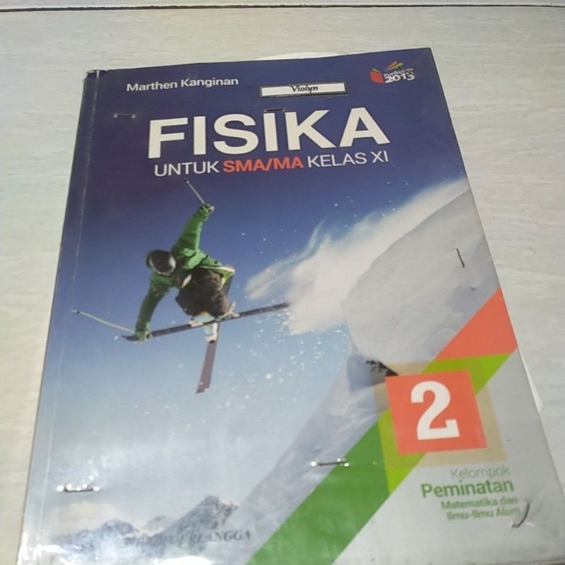 Buku Fisika kelas 11 penerbit Erlangga