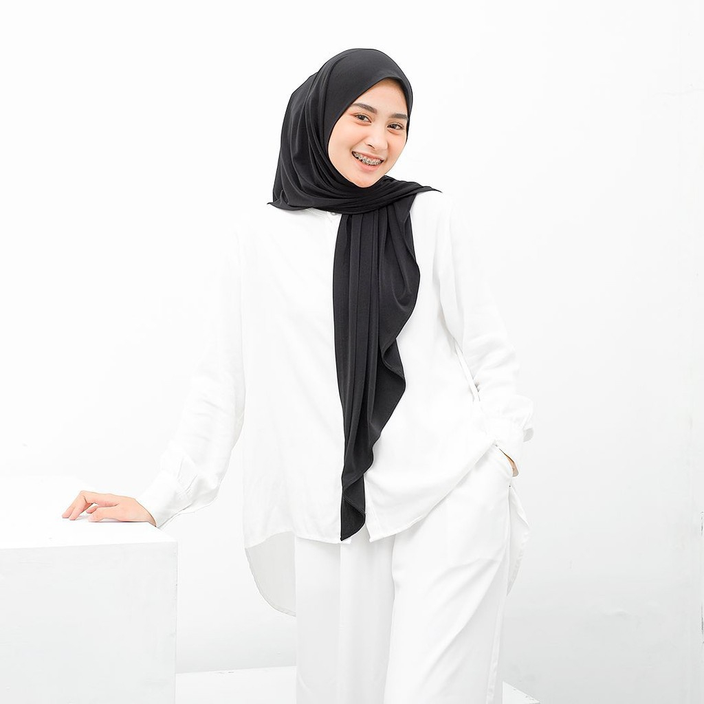 Hijab Segitiga Instan Jersey Premium Hijab Instan Segitiga Jersey