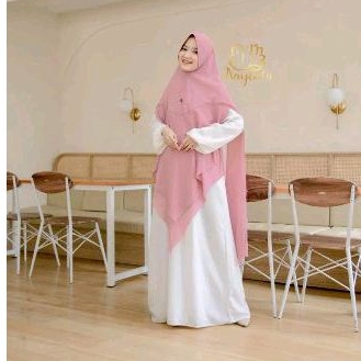 Hijab Khimar Jumbo Ceruti Babydoll