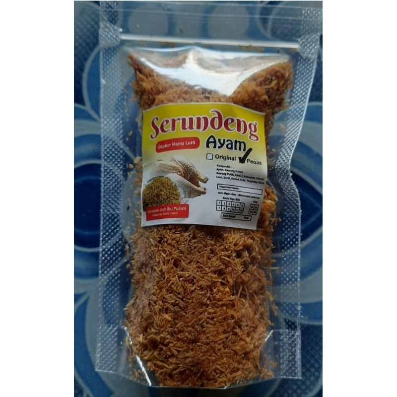 

serundeng ayam ori