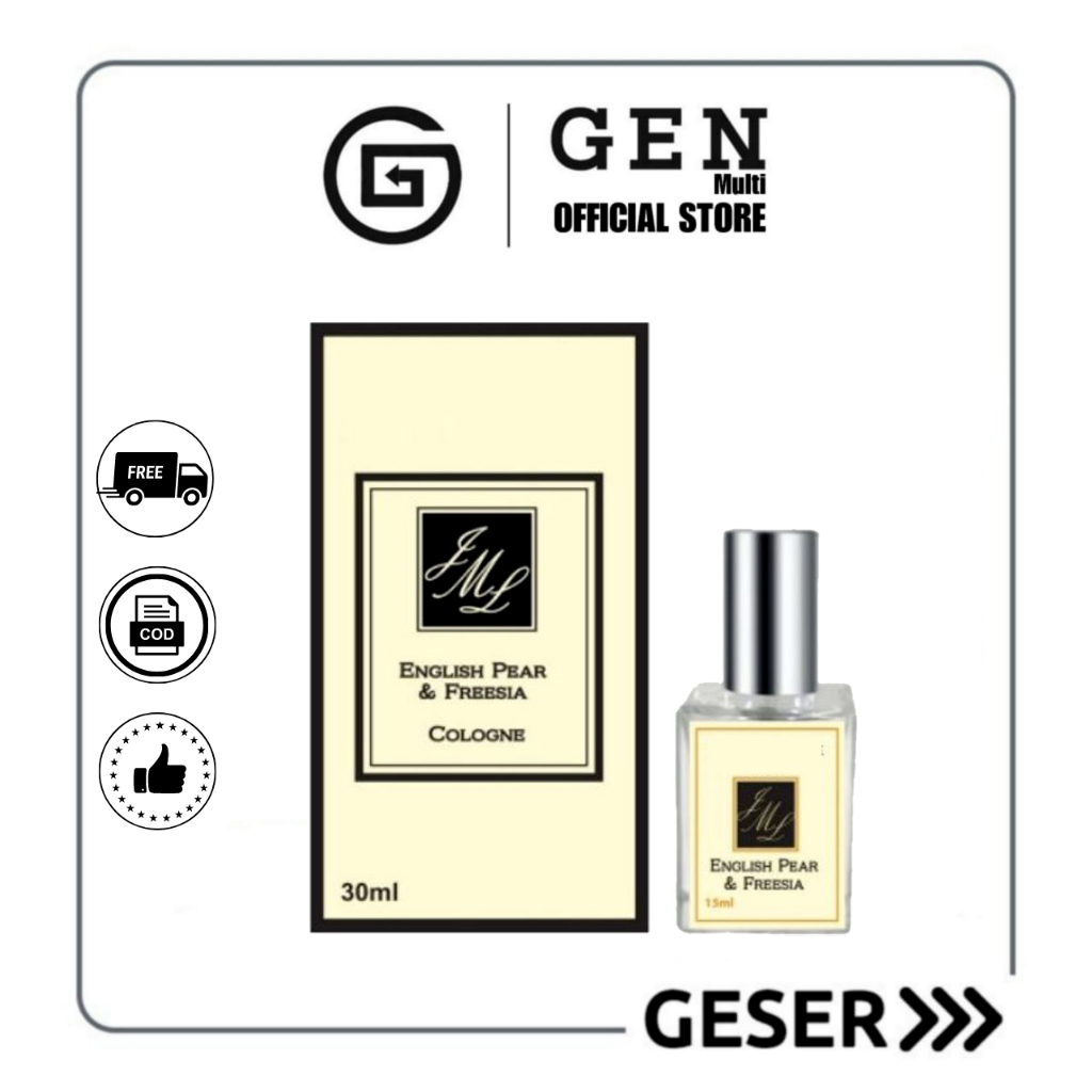 GEN - Parfum Jo Malone English Pear 30ml Premium / Parfum Jo Malone 30ml Best Seller / Parfum Women English Pear &amp; Freesia