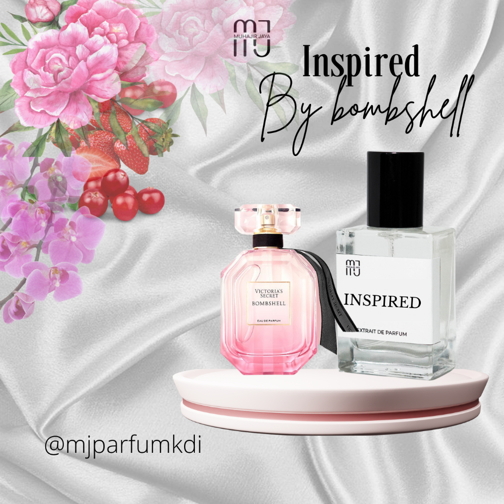 MJ inspired by Bombshell Extrait de parfum  Parfum wanita parfum tahan lama parfume inspired parfum 