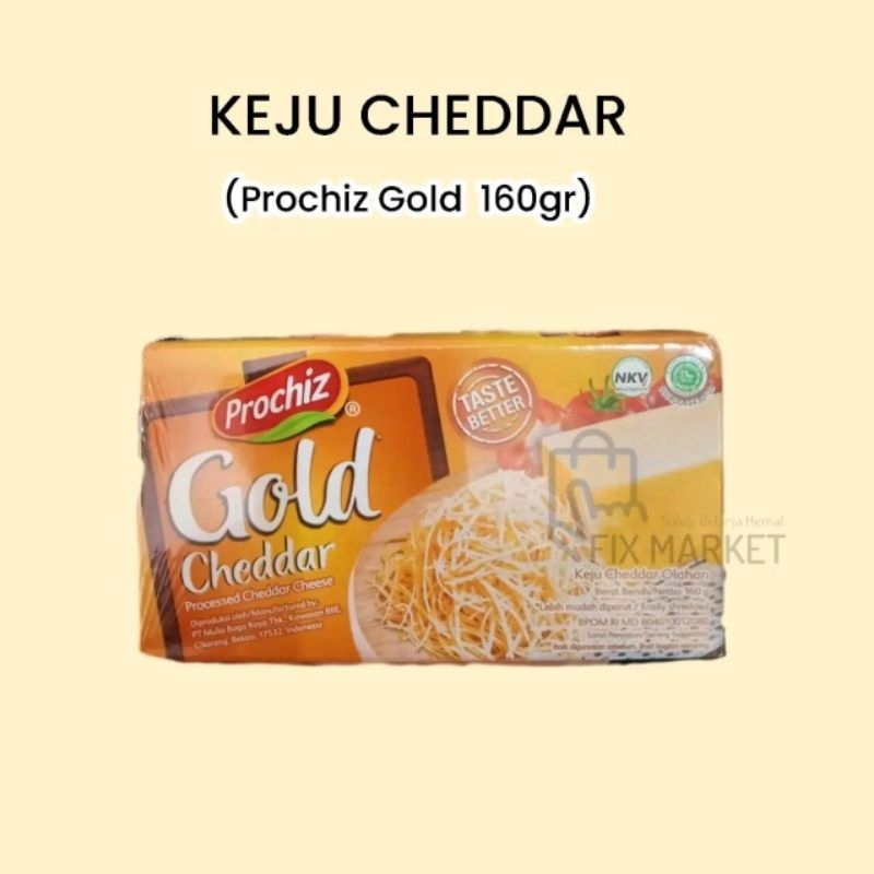 

prochiz gold 160gr keju cheddar