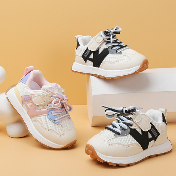 Nuublenc Sepatu Sneakers Anak Ukuran 21-30 Usia 1-5 Tahun