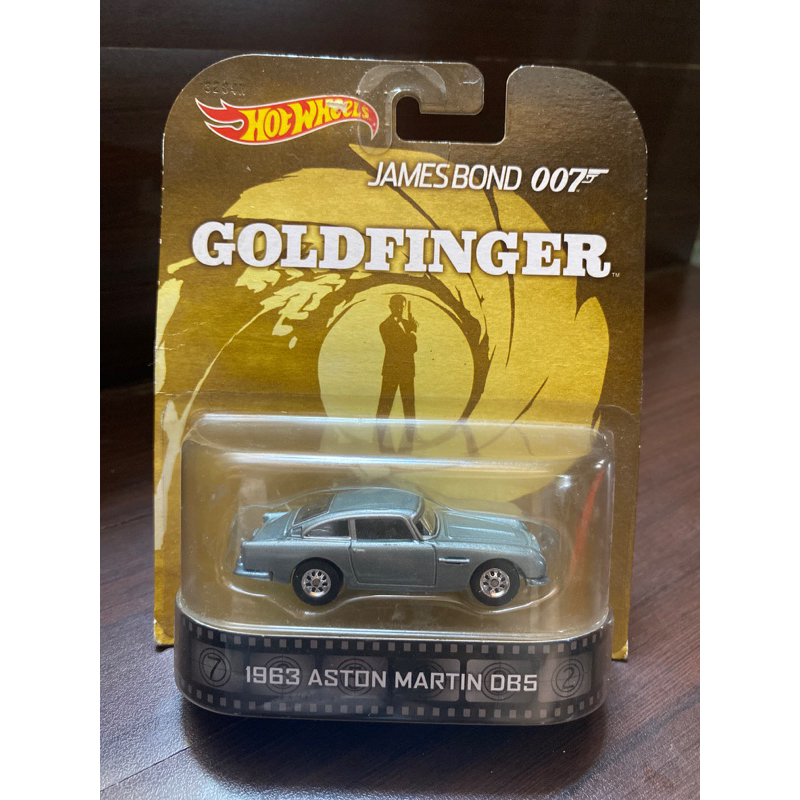 Hotwheels hw james bond 007 1963 aston martin DBS