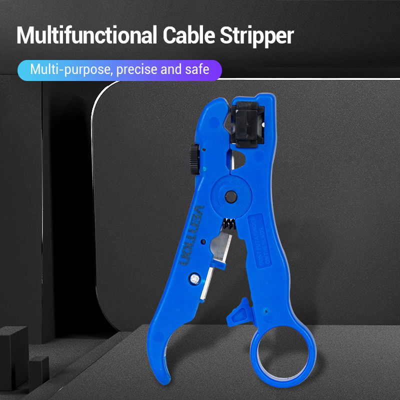 Vention Multi function Cable Stripper Pengupas Kabel KEB ORI