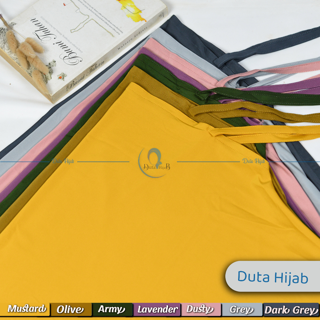 Bergo Maryam Tali Jersey Remaja 5 - 10 Tahun