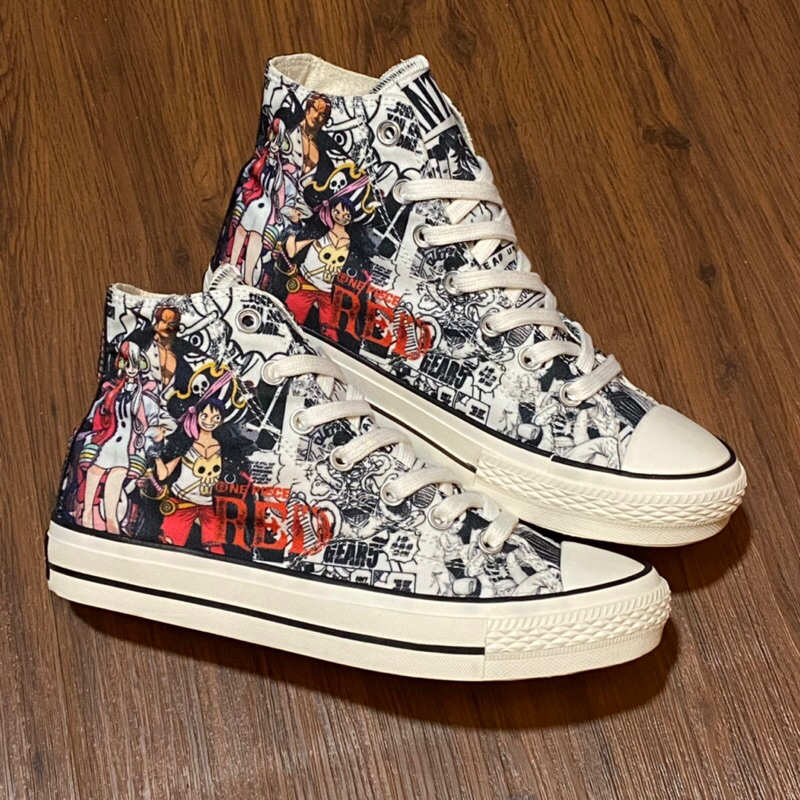 LIMITED EDITION RAFTERS SEPATU ONE PIECE RED HIGH ORIGINAL