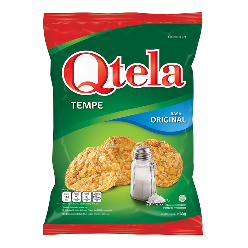 

Qtela Keripik Tempe Original 55 g