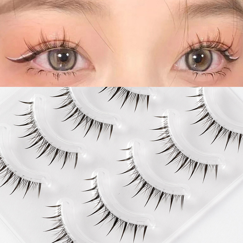 【COD】Bulu Mata Palsu Korea Natural  False Eyelashes Alami Soft Lembut -CH