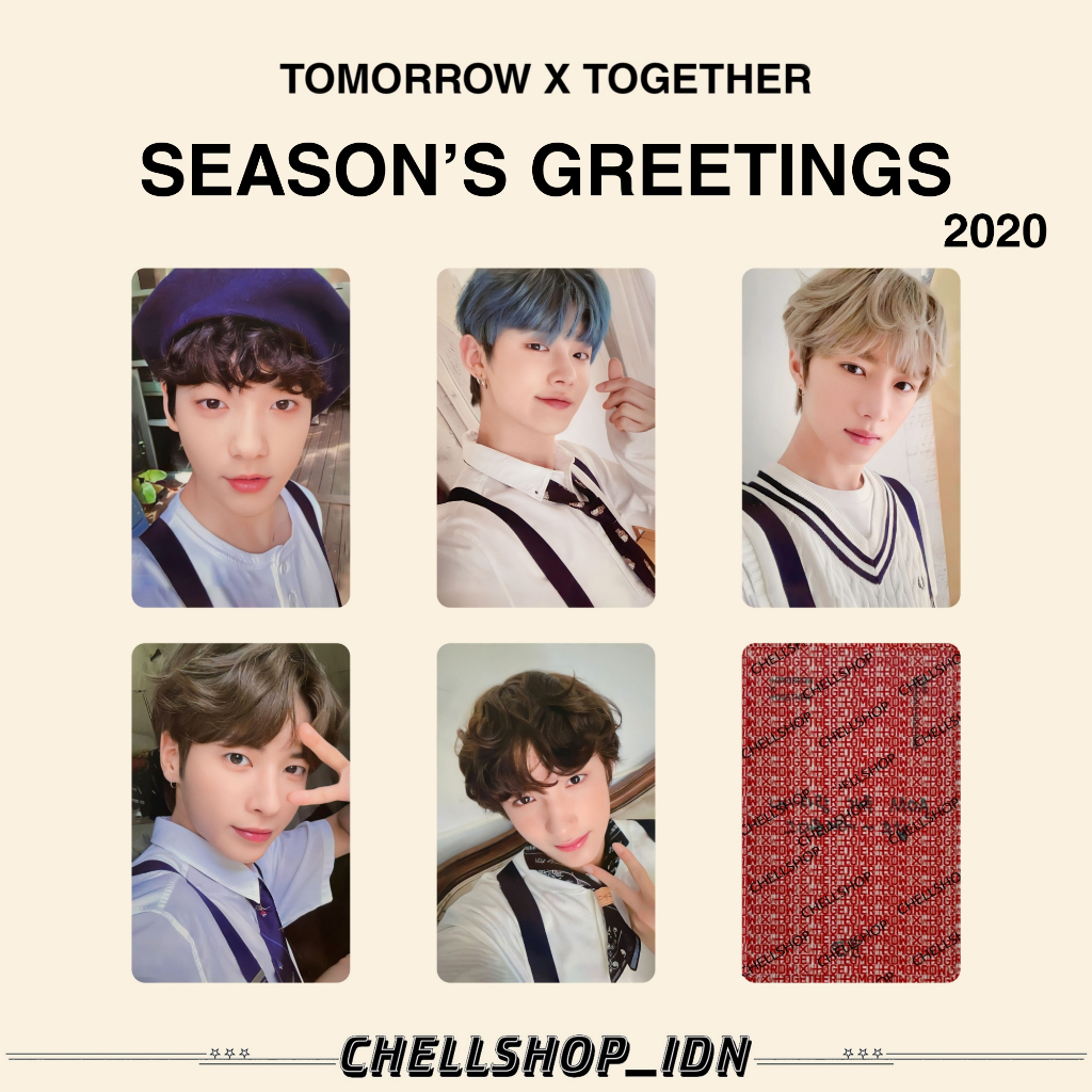 PHOTOCARD SEASON’S GREETINGS 2020