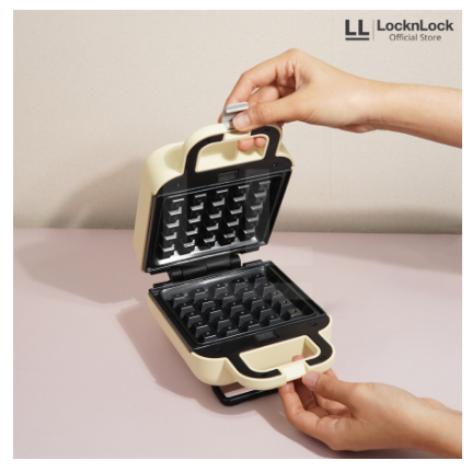LocknLock Waffle &amp; Sandwich Maker - EJB412