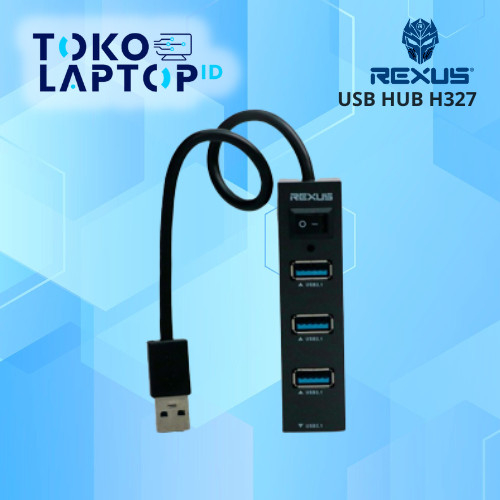 Rexus H327 USB Hub 3.1 4 Port Garansi Resmi