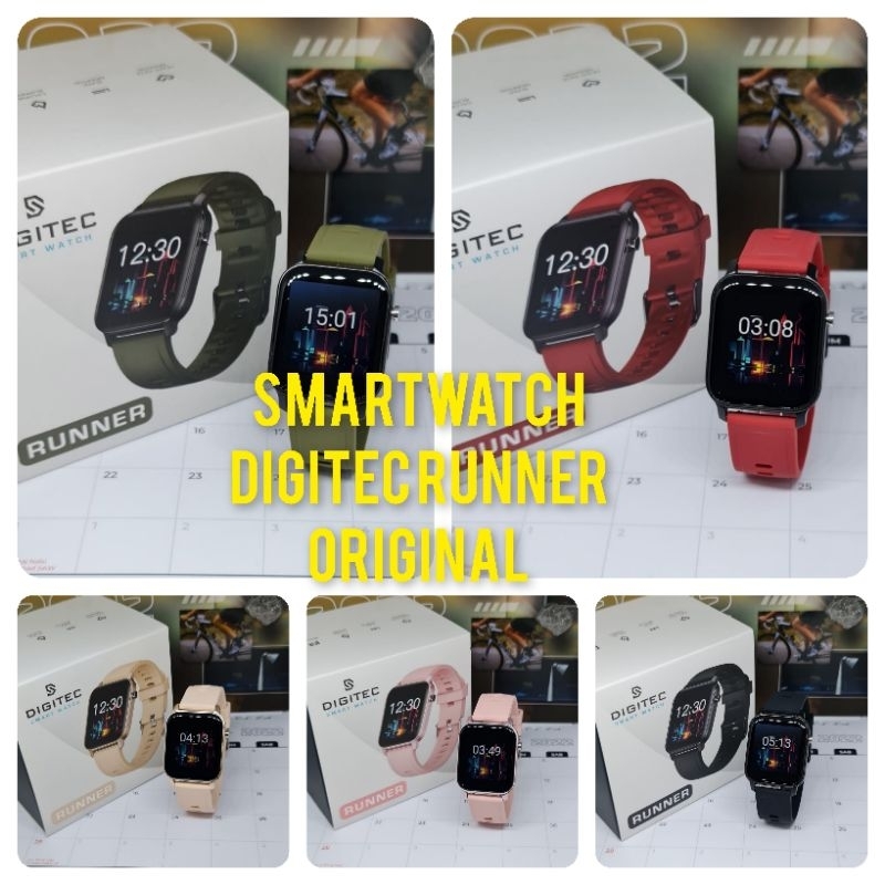 Smart watch / jam tangan wanita Digitec Runner original