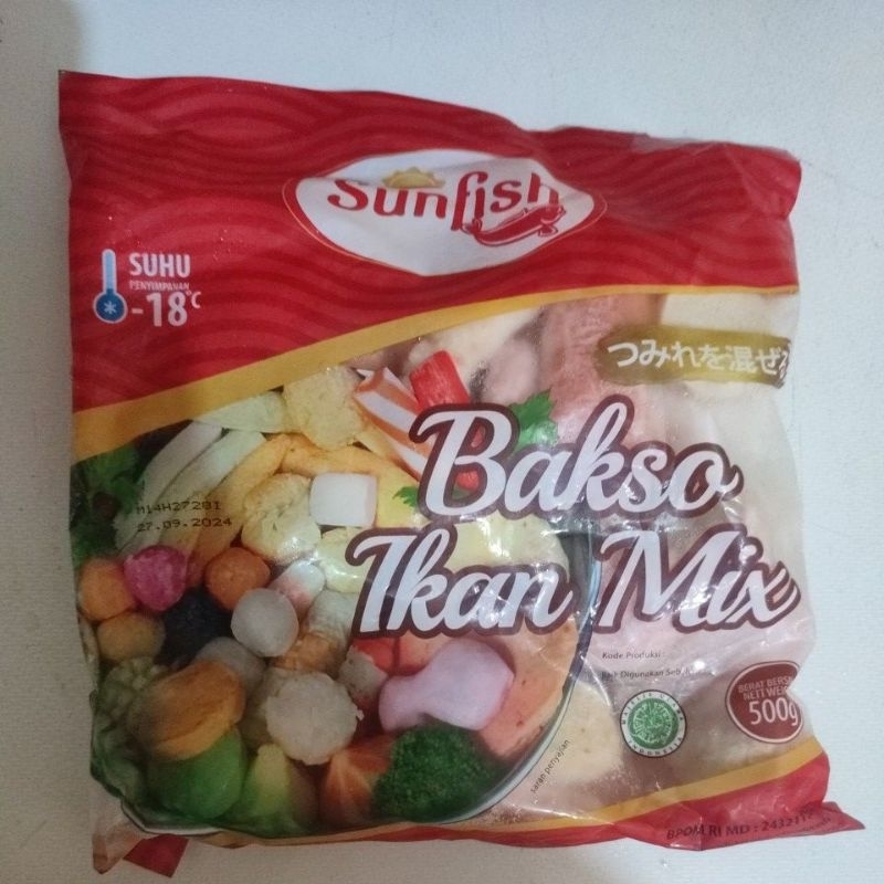 

sunfish bakso ikan mix