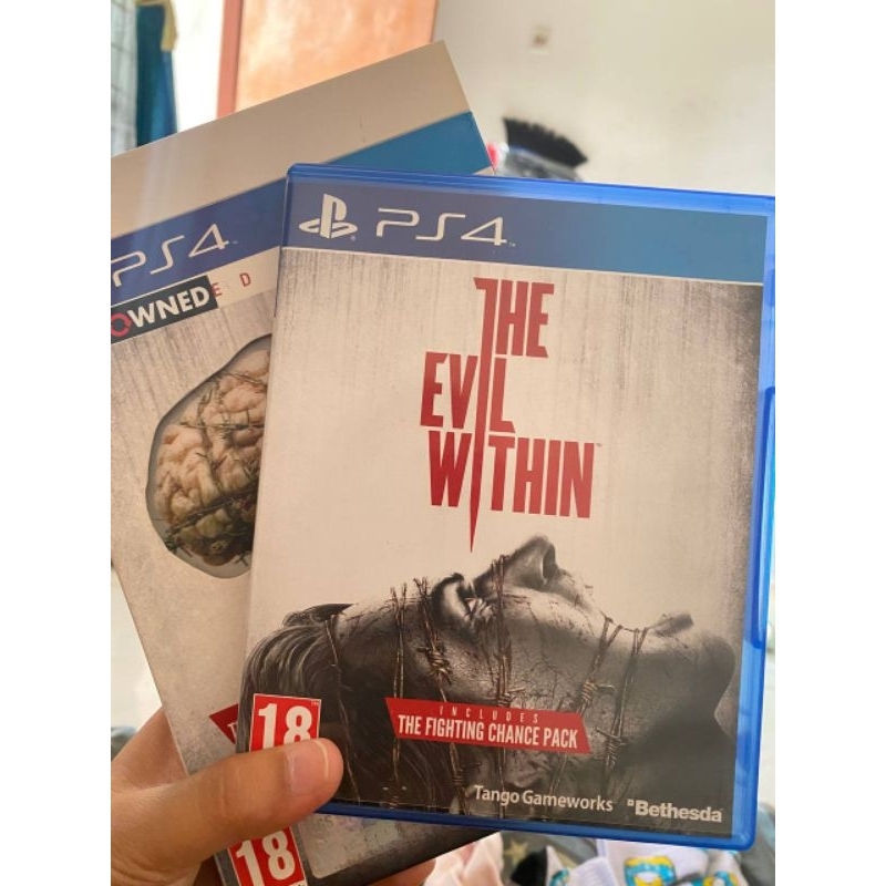 PS4 The Evil Within game CD Original PS4 PRE-Owned gs shop /Bekas second