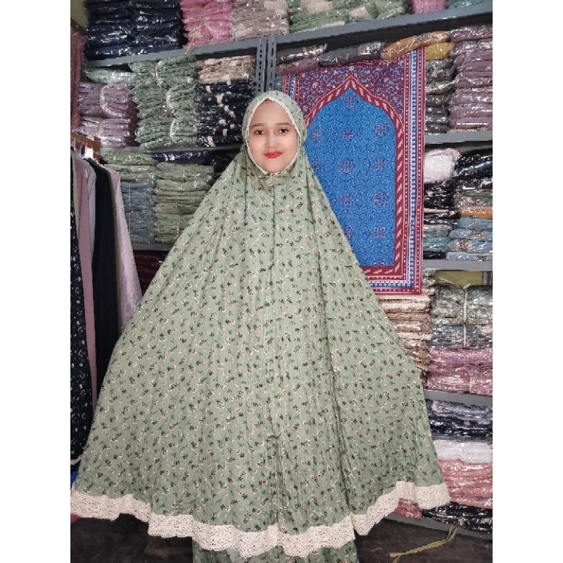 MUKENA RAYON SUPER JUMBO HARUMI