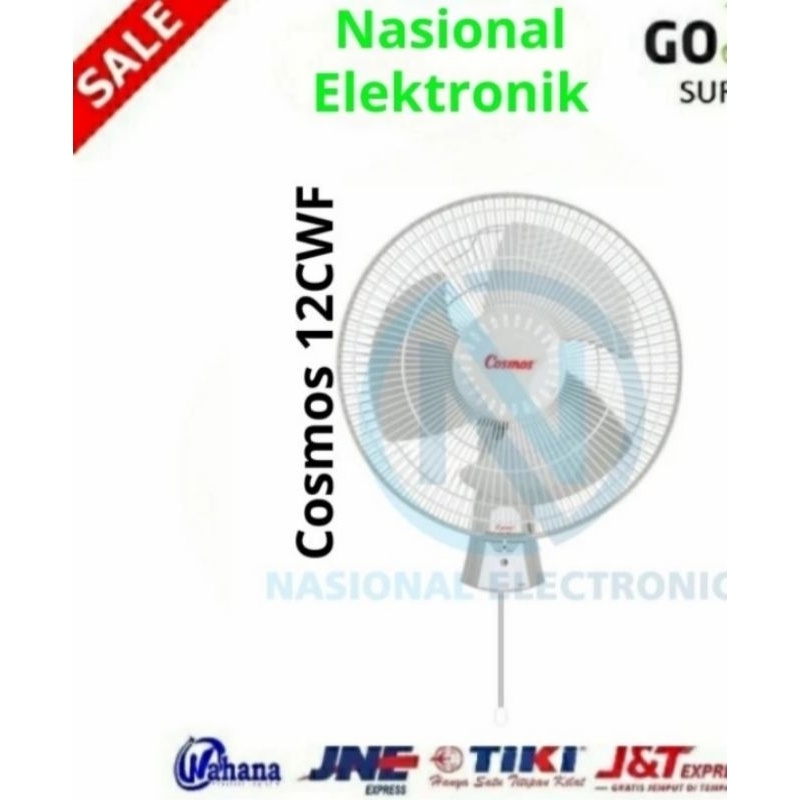 Kipas Angin Cosmos 12CWF/Kipas Angin Cosmos Dinding 12CWF/Kpas Angin Cosmos 12Inch.