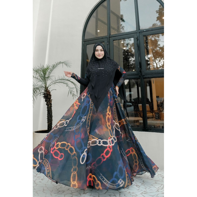 Gamis Mirai New Akira by Qaireena.Luxury