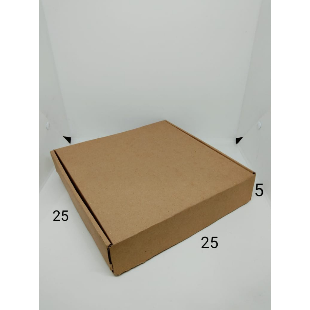 

5pcs KOTAK PIZZA BOX KARDUS DIE CUT 25x25x5cm