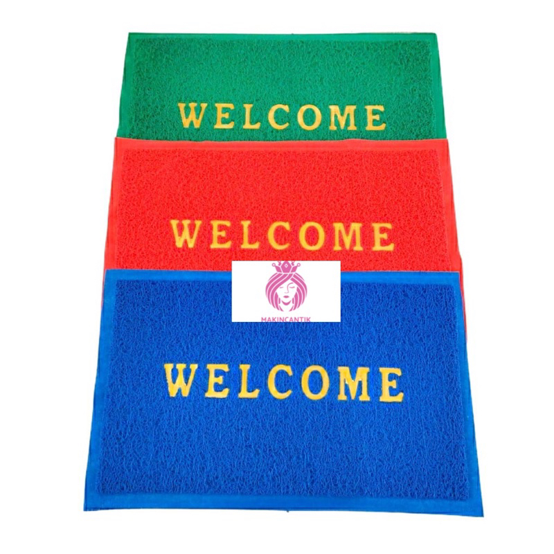 Keset Welcome Untuk Lantai Rumah Dapur Anti Slip