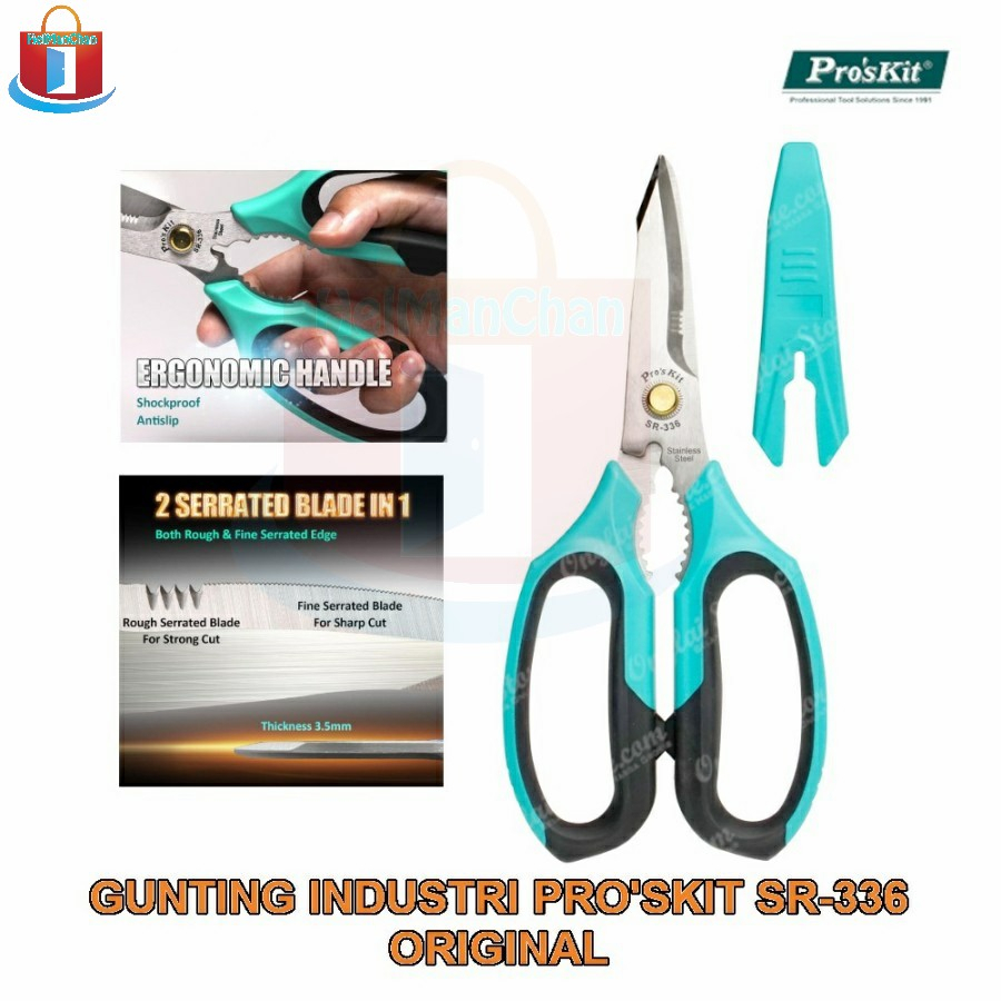 

Gunting Industri PRO'SKIT SR-336 Original