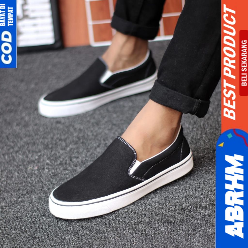 ABRHM Sepatu Ukuran Besar 38-47 Sepatu Sneakers Big Size Pria Jumbo