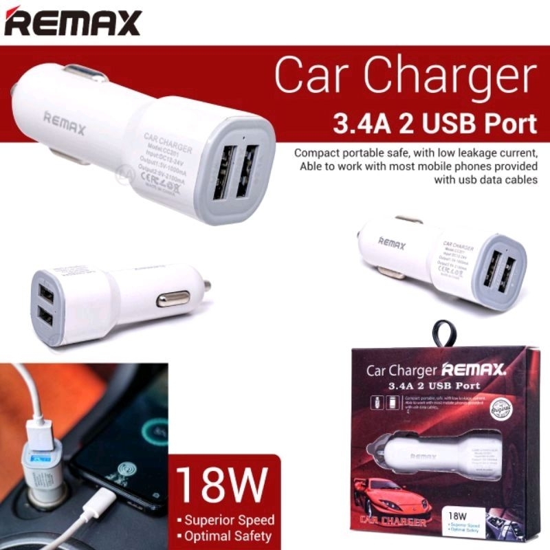 Batok Saver Mobil Remax Aliens 2USB ♧