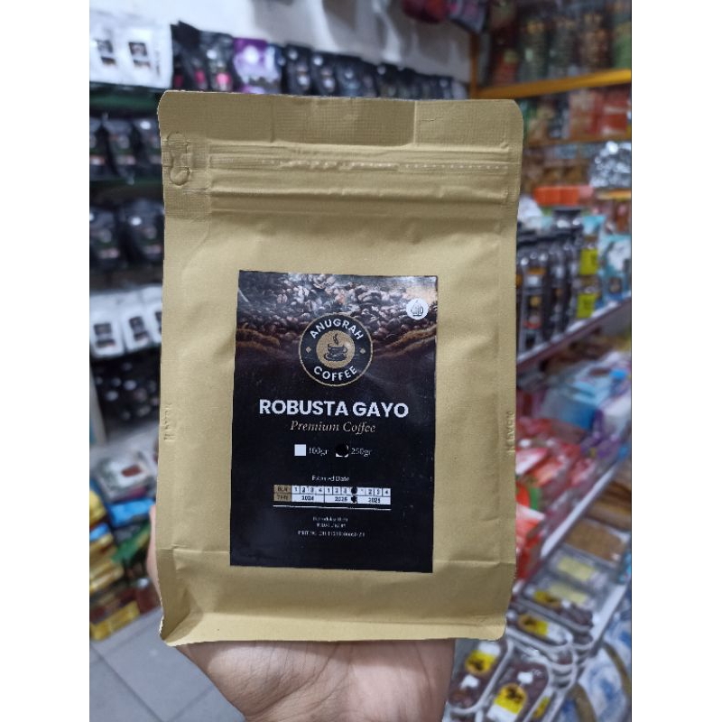 

KOPI ROBUSTA GAYO 250gr khas Aceh / Bubuk Kopi gayo Robusta asli khas Aceh