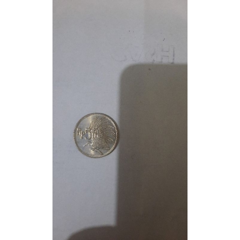logam 50 rupiah edisi tahun 1971