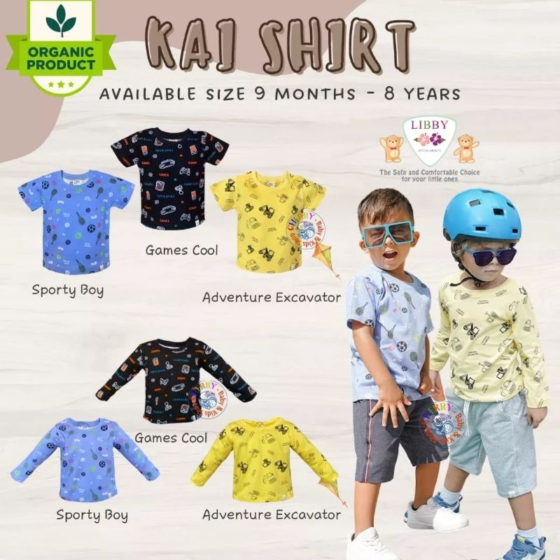 Libby Kai Shirt /Baju Atasan Anak