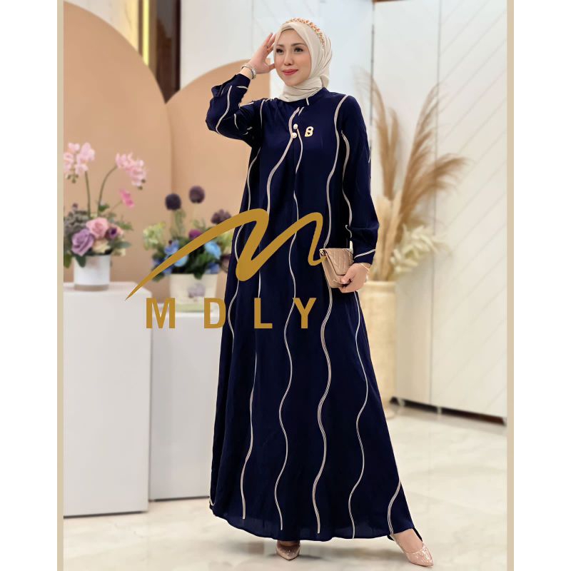 Gamis Dress Wanita Rasha Dress by Mdly