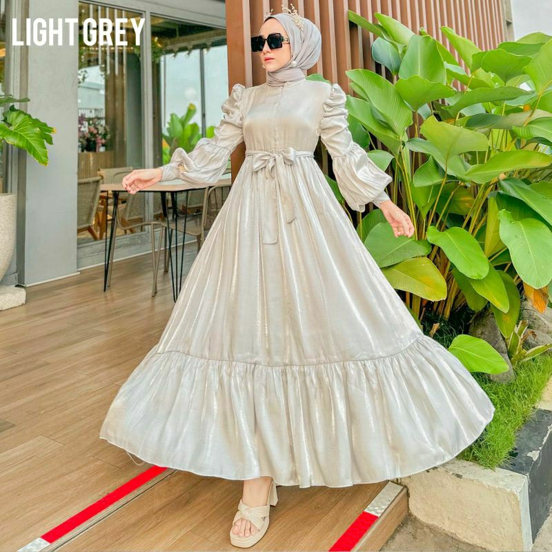 BELLA DRESS SHIMMER || SHIMMER DRESS || DRESS TERBARU SOLFIESHOP || DRESS KONDANGAN || DRESS TERBARU