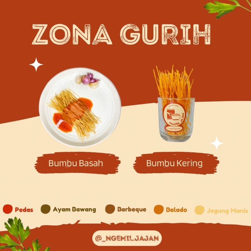 

Mie Lidi Bumbu Kering by Ngemil Jajan