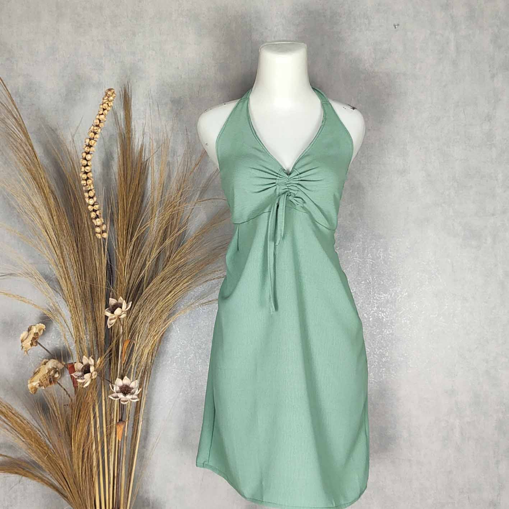DRES GANDUL PENDEK AIRFLOW POLOS BALI (pilih warna)