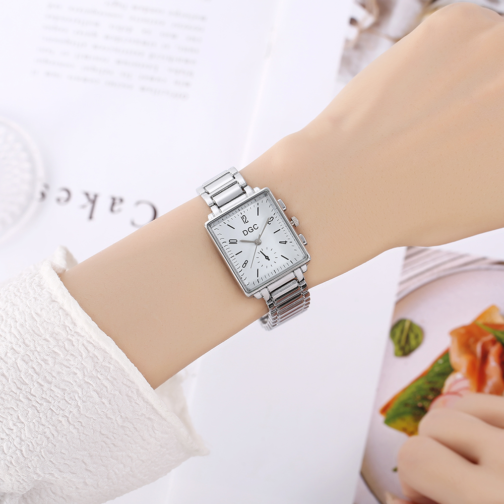 ✅✨Jam Tangan Wanita Analog Stainless Steel Fashion Analog Watch Quartz Import Stainless Steel Murah W261