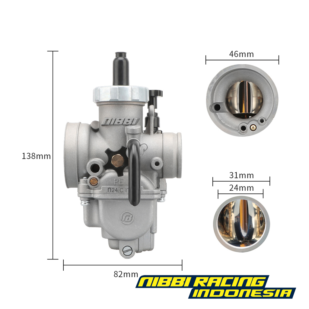 KARBURATOR PE 24 NIBBI RACING [ BEST PRODUK ]
