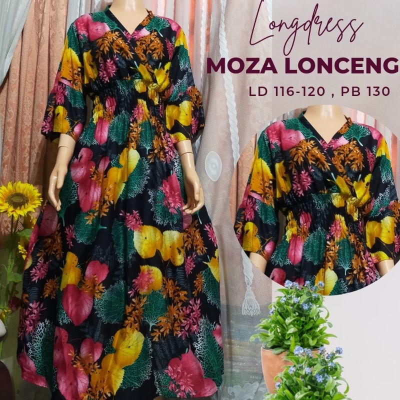 Moza Lonceng //Longdress Moza Lonceng //Longdress Moza //Dress Moza Lonceng