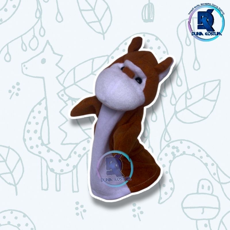BONEKA TANGAN MONYET|BONEKA EDUKASI ANAK|BONEKA DONGENG