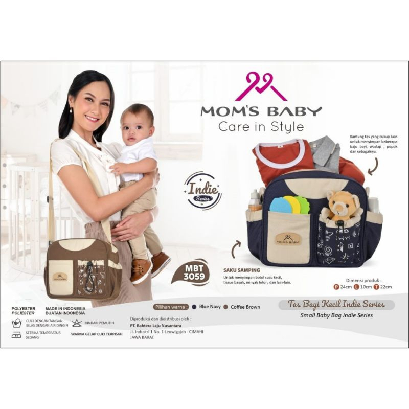 Moms Baby Tas Bayi Kecil Indie Series - MBT3059