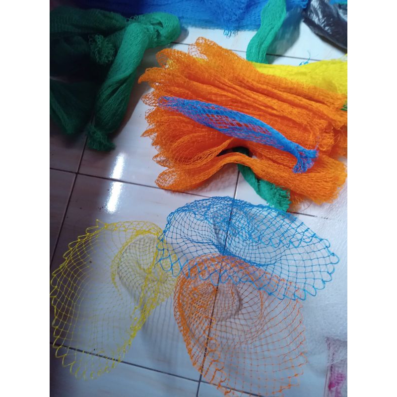 SESER IKAN RAJUT TANGAN BAHAN SENAR KUAT