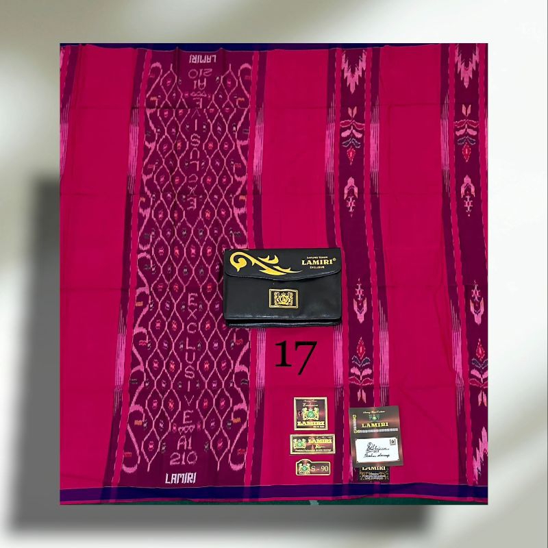 SARUNG LAMIRI FULL SUTRA LIMITED EDITION MOTIF MGT EXCLUSIVE ASLI TENUN ORIGINAL INDONESIA