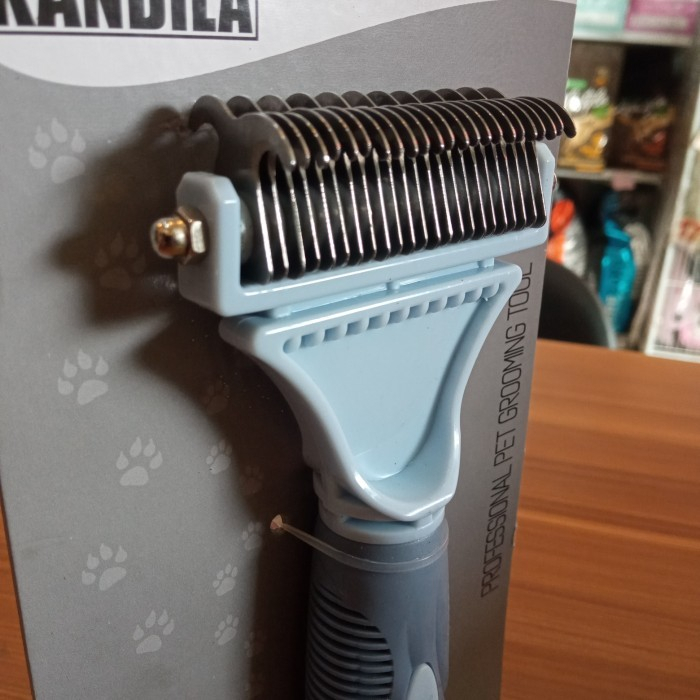 Sisir Penghilang Bulu Kusut Kandila NYP430 For Cats &amp; Dogs ORI