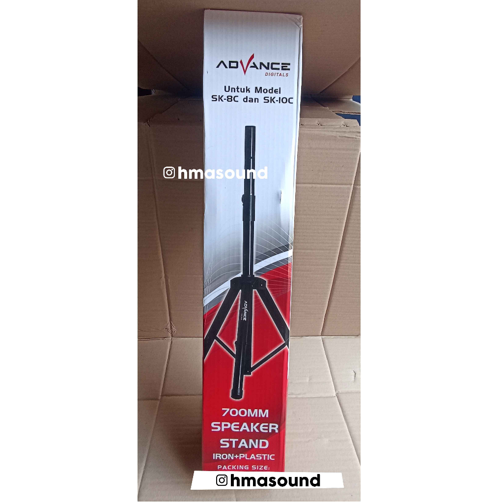 Tripod Stand Speaker Aktif Pasif Pendek Advance 700MM